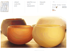 Tablet Screenshot of anneflohr.dk